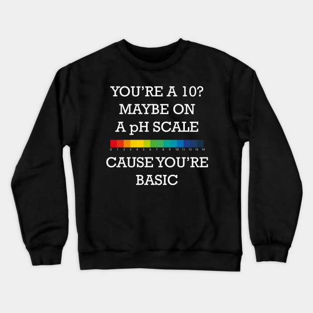 You're Basic! Crewneck Sweatshirt by Galeaettu